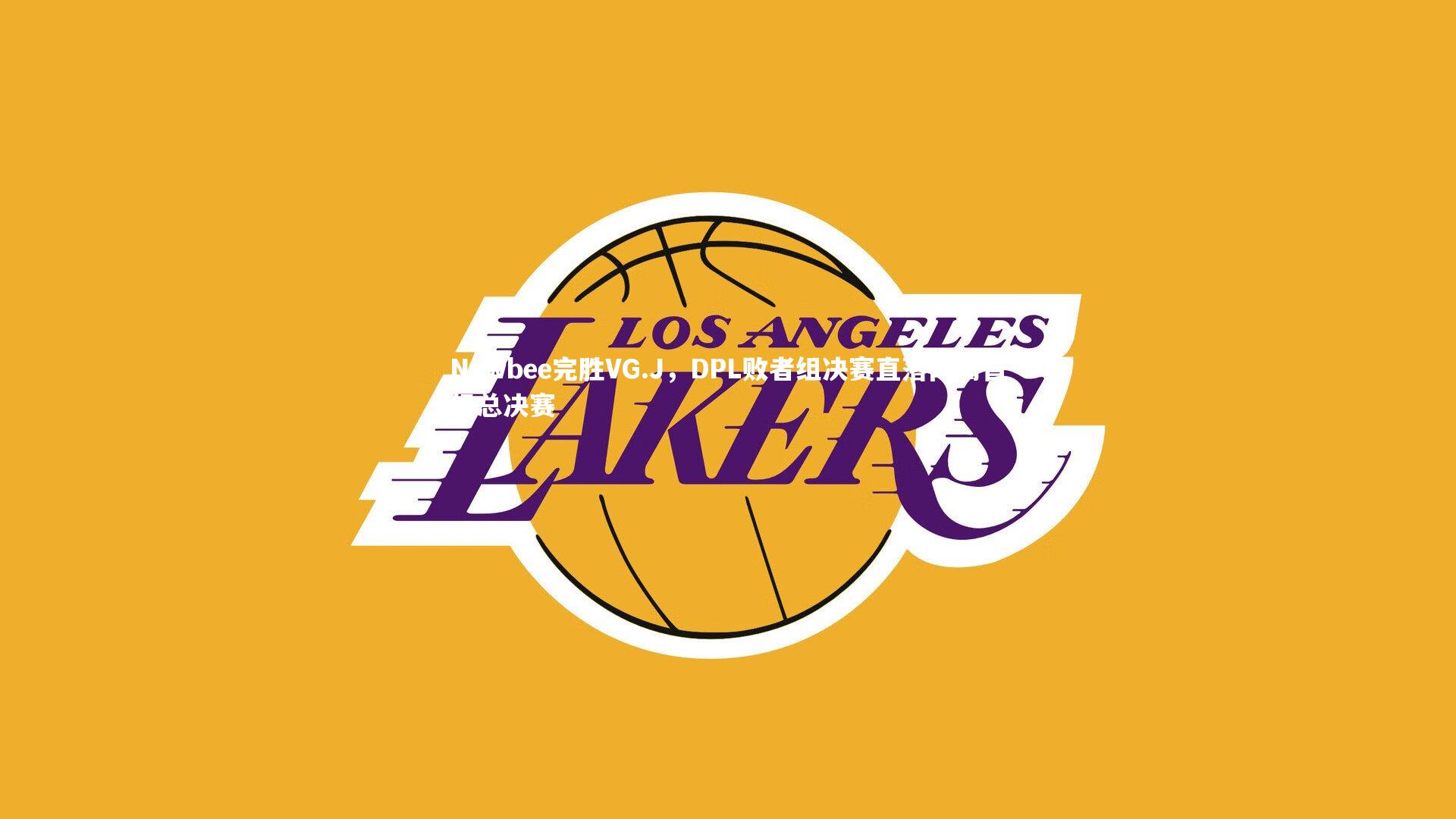 KAIYUN开云-Newbee完胜VG.J，DPL败者组决赛直落两局晋级总决赛